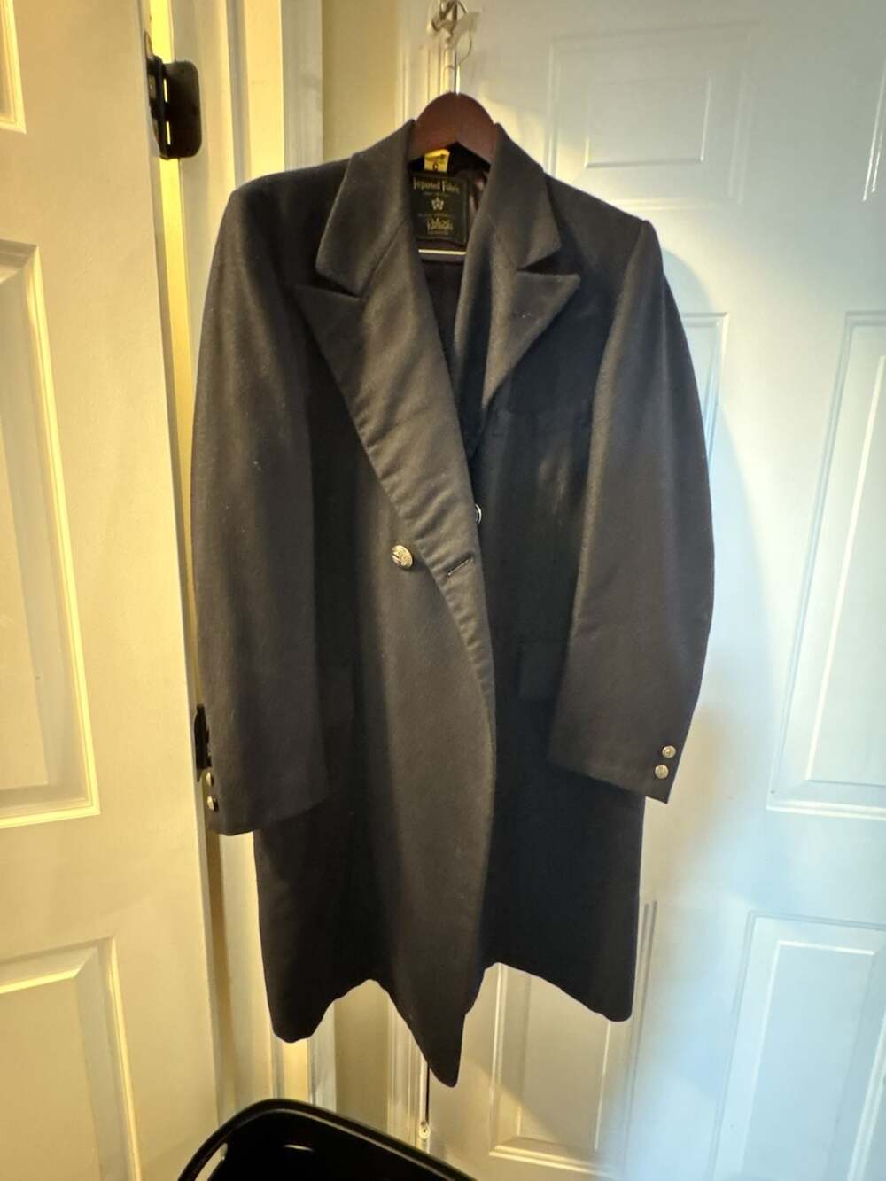 Vintage Raleighs Washington Double-Breasted Wool Coat